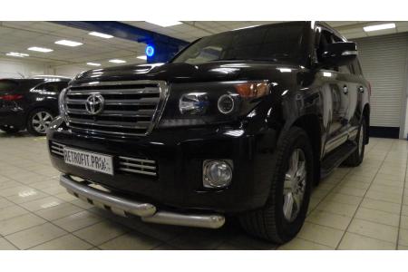 Toyota Land Cruiser 200 Рестайлинг I (2012-2015) — устранение запотевания + покраска масок фар